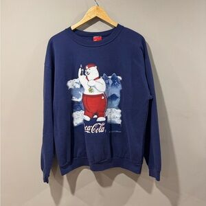 Rare 90’s COKE Coca Cola Polar Bear Sweater